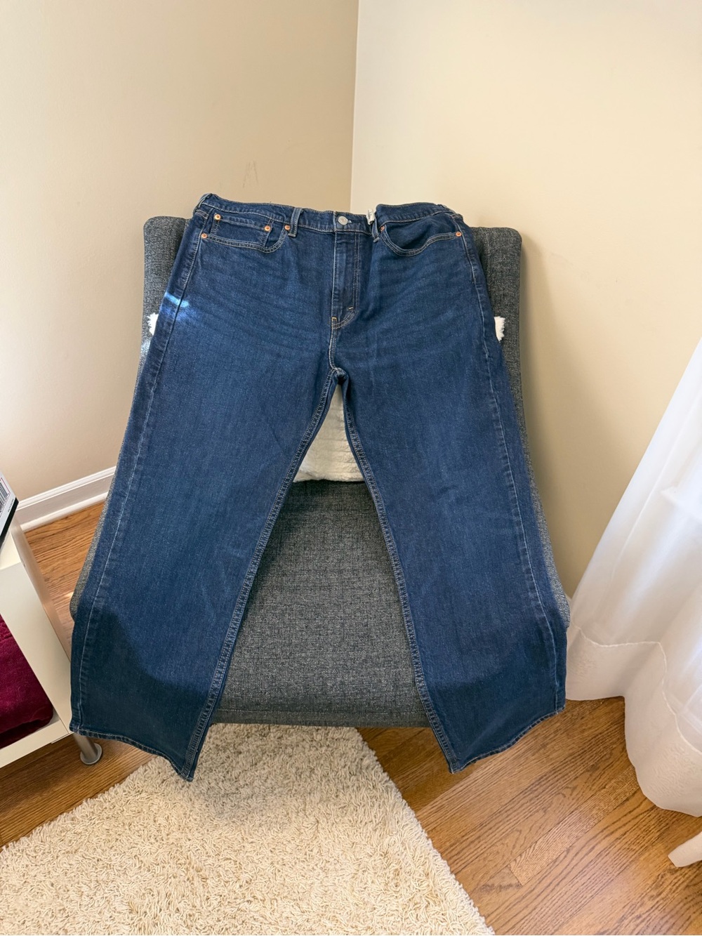 Levi's Indigo Straight-Leg Men's Jeans